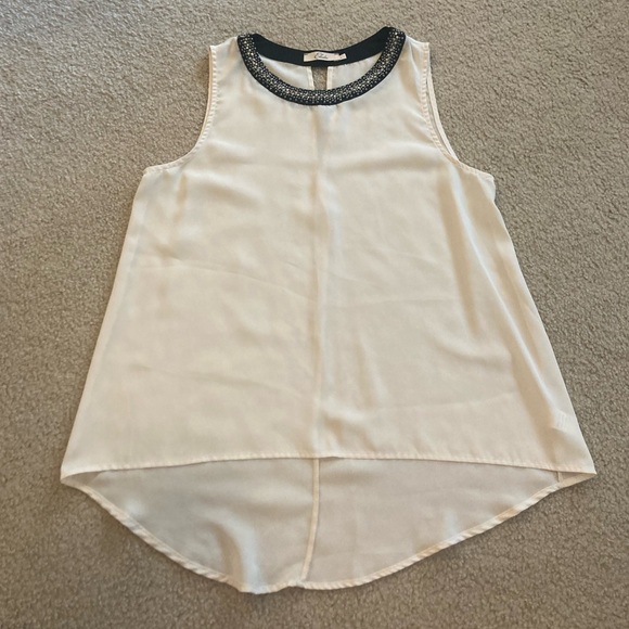 Elodie Tops - Elodie Large Sleeveless Sheer Blouse